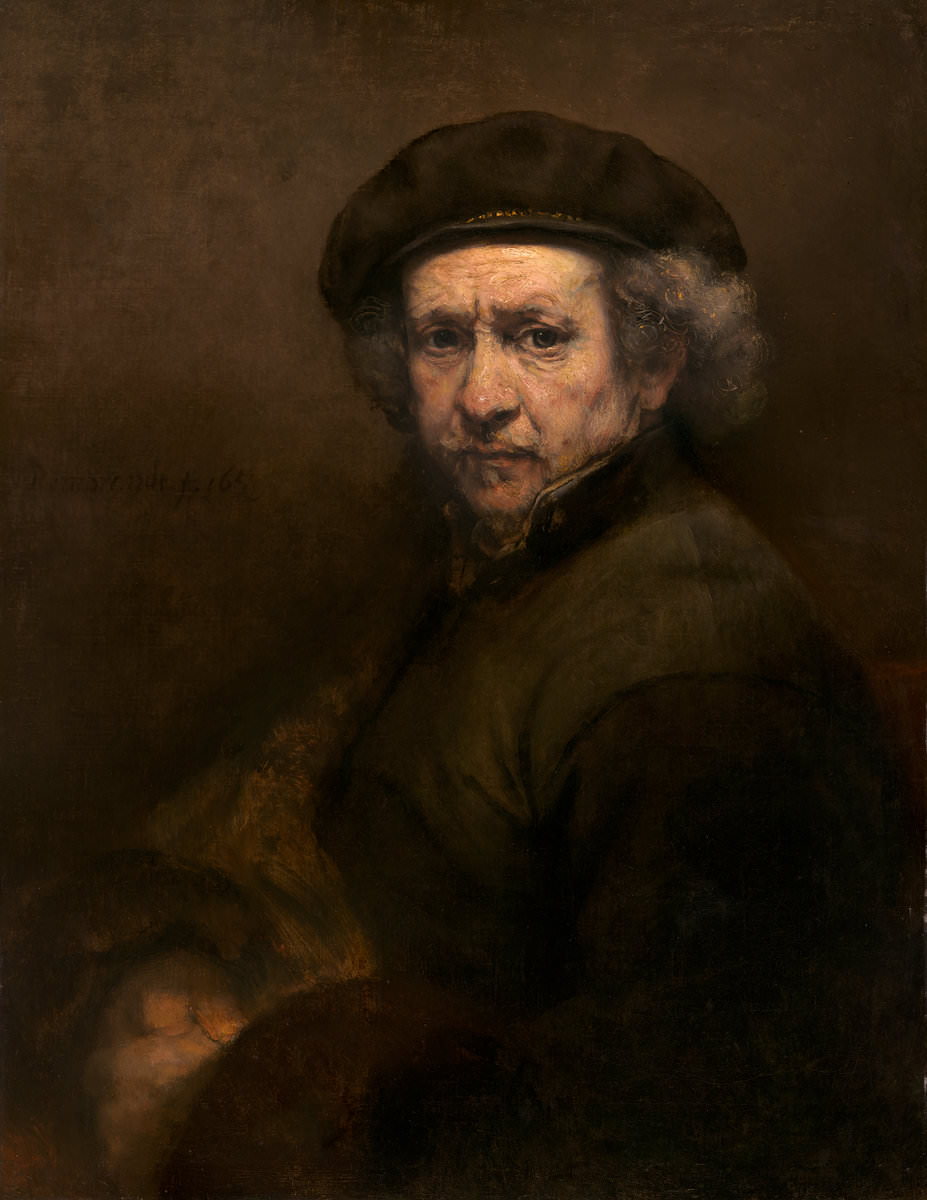 Rembrandt van Rijn zelfportret Washington